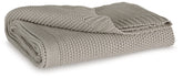 Prime Furniture - Ashley Furniture - Gayelery Throw (Set of 3) - Throw (3/CS) / Gray - A1001085